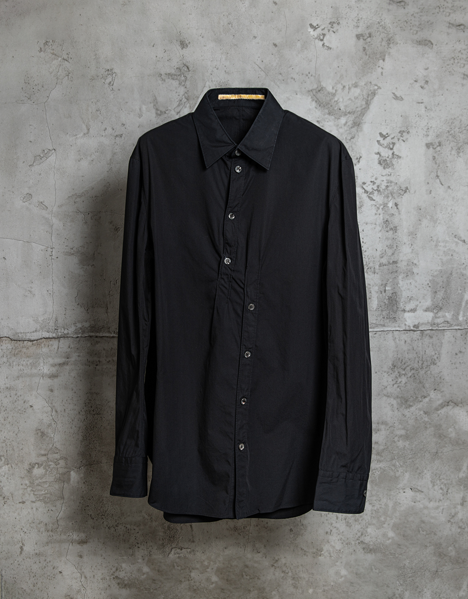 STIRRED DEAD-END BUTTONSTAND, BACK RAGLAN SHIRT/11