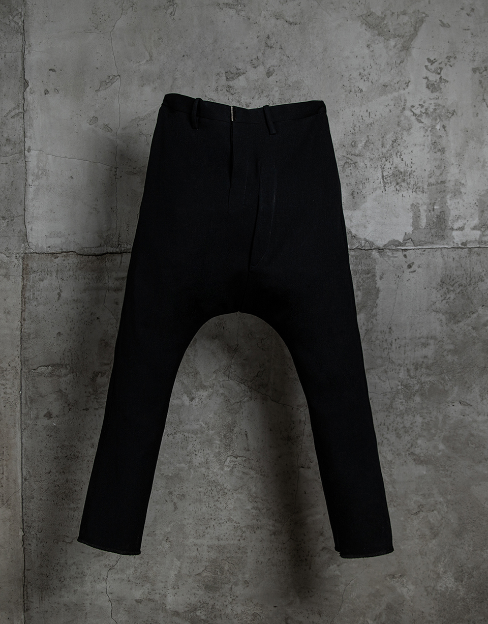 LOW CROTCH, DEAD END FLY TROUSERS/10/wim