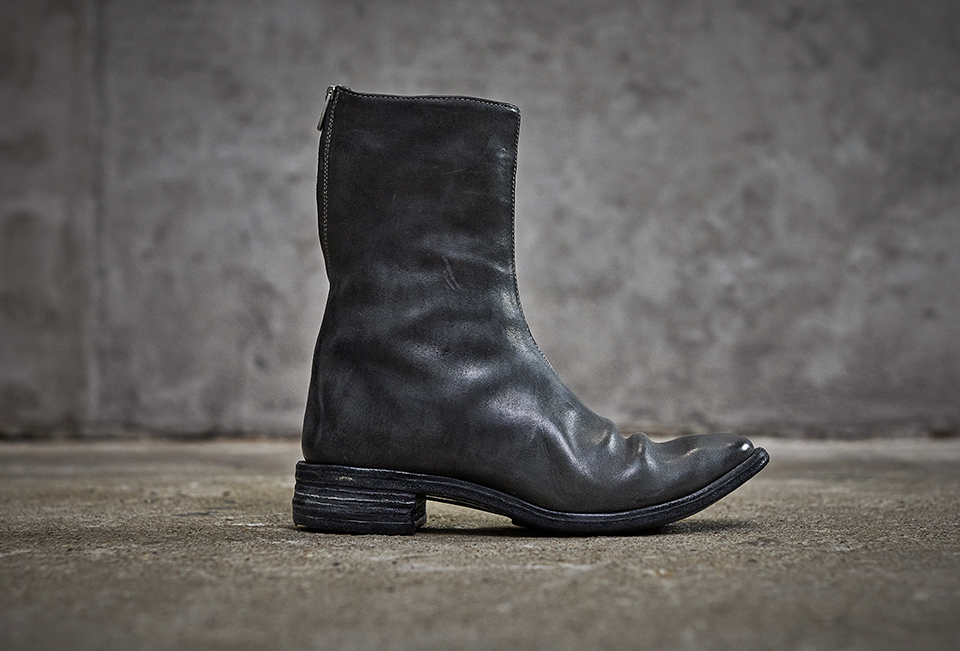 LINED DIAGONAL ZIP ”GOODYEAR” BOOTS/19