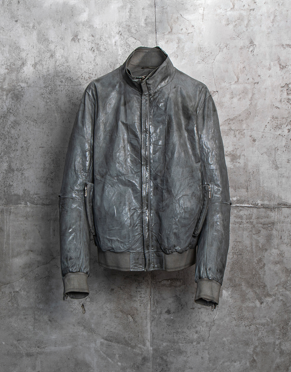 O.DYED SEMI-ARMHOLE L. BOMBER/19