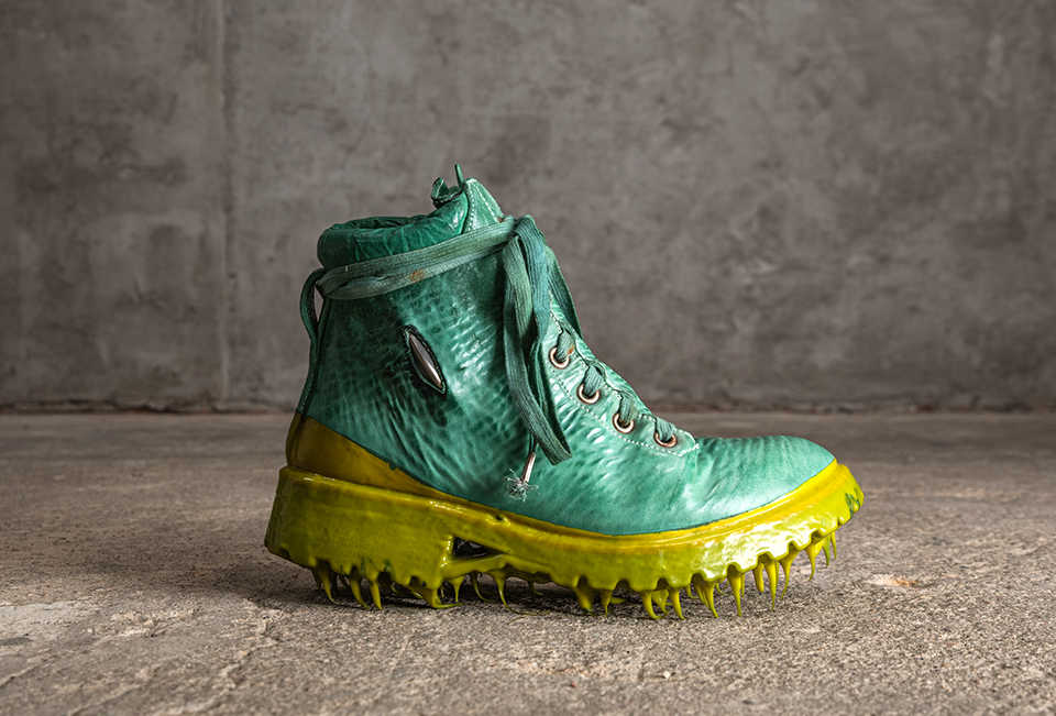O. D. ONE-PIECE, PROSTHETIC ANKLE WORK BOOTS/6