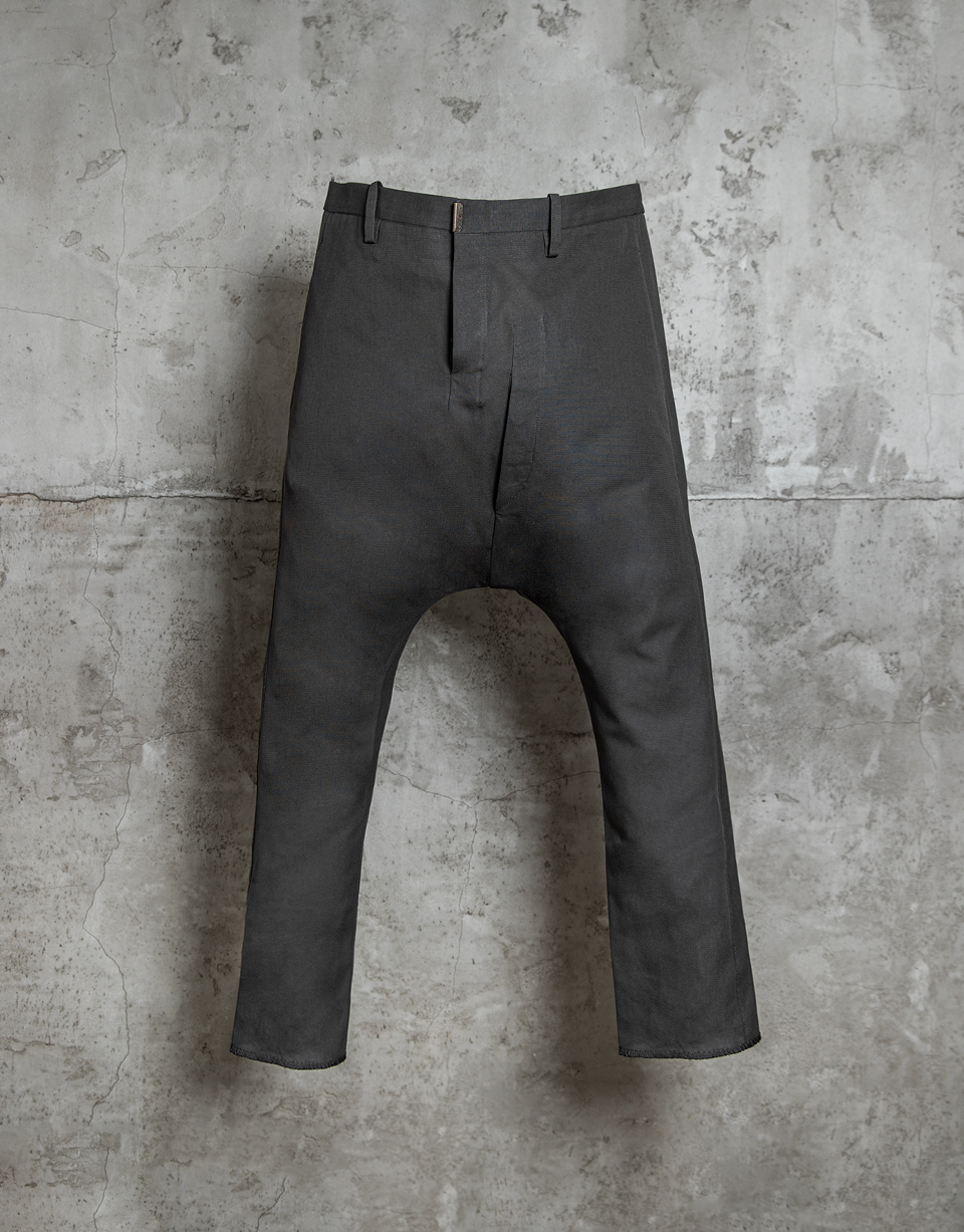 LOW CROTCH, DEAD END FLY TROUSERS/N/8