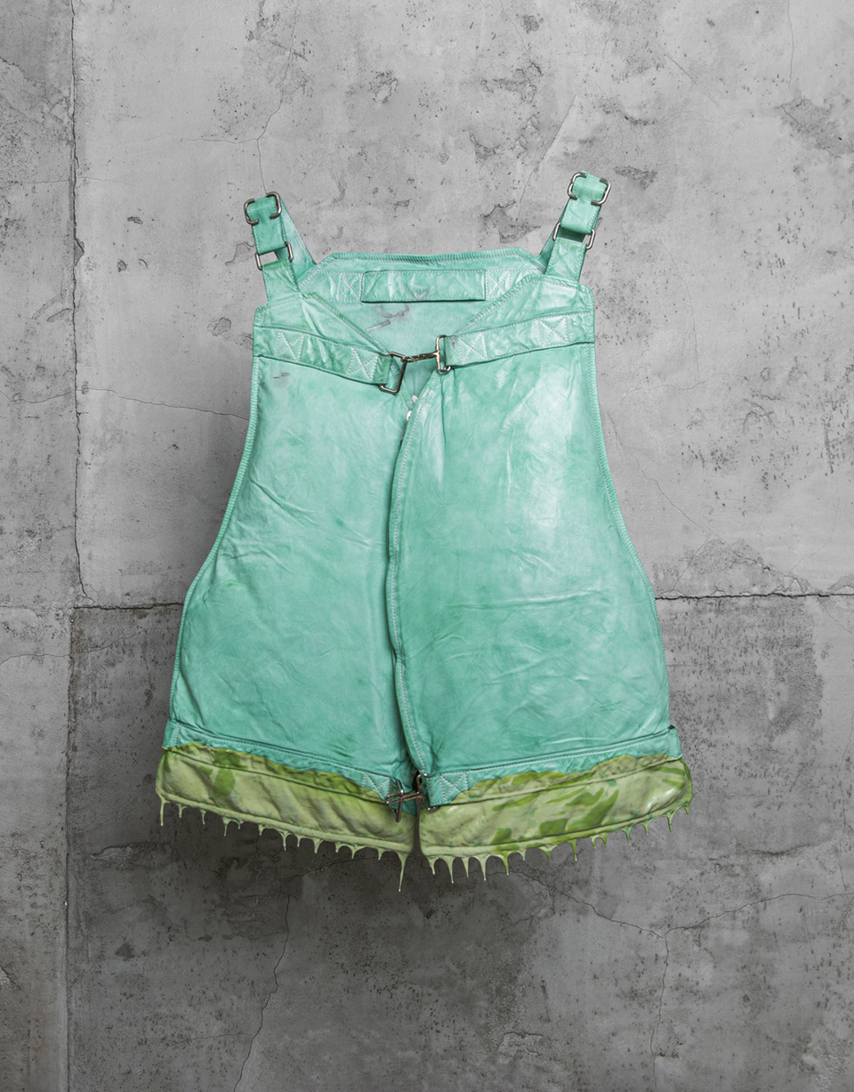 O.DYED DRIP-RUBBERED VEST BAG/6