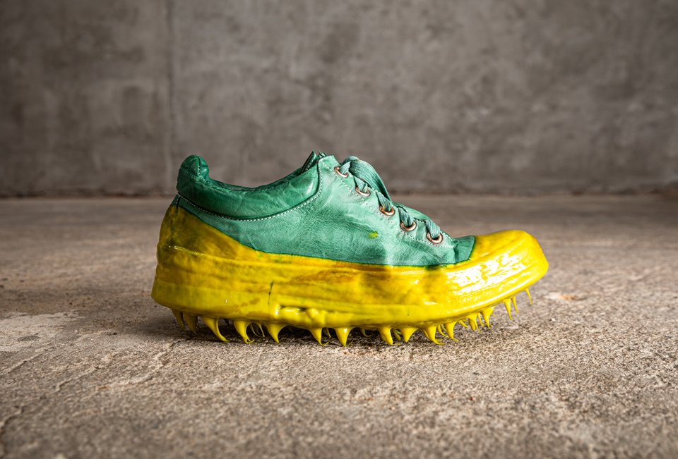O.DYED NOSEAM DRIP-RUBBER. SNEAKERS/6/low