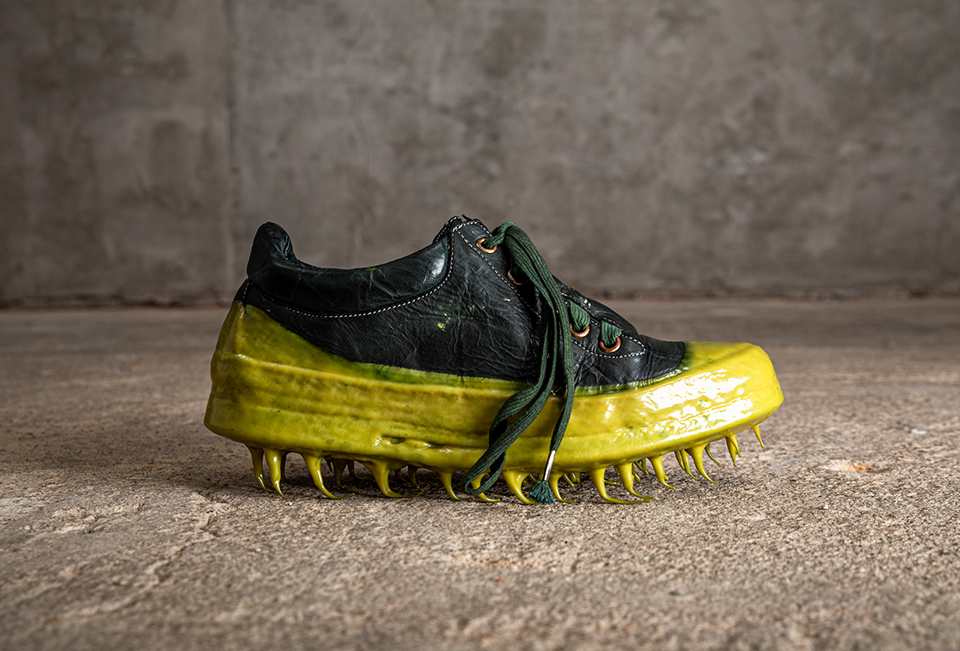 O.DYED NOSEAM DRIP-RUBBER. SNEAKERS/12/low