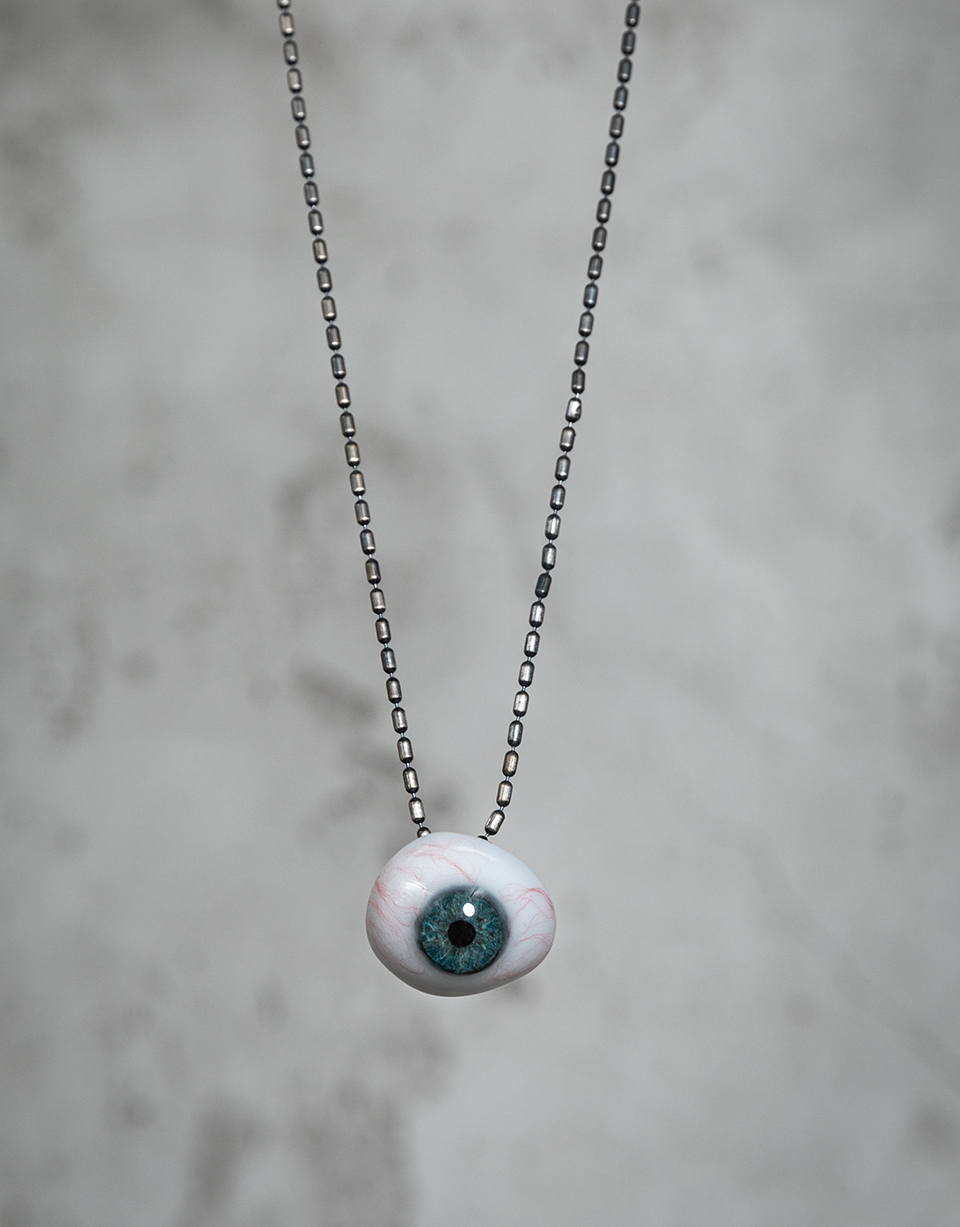 EYE SILVER CHAIN