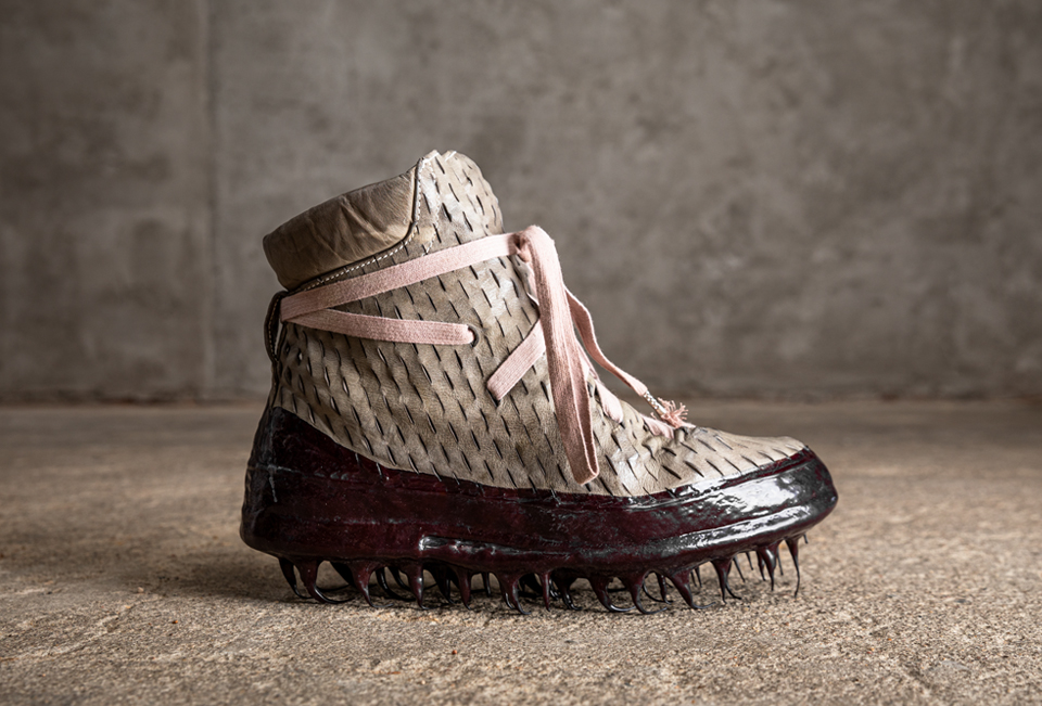 O. D. ONE-PIECE LACEABLE, DRIPPED SNEAKERS/036