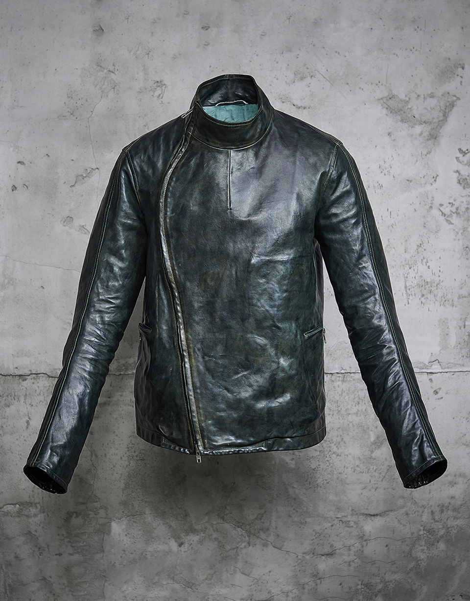 O.D. FENCING LEATHER JACKET/12