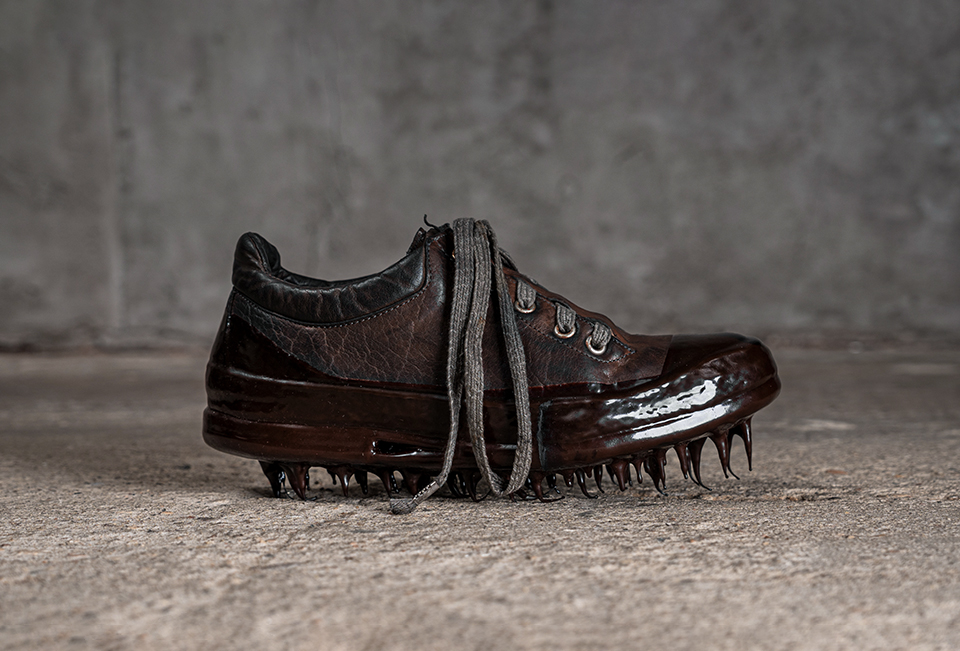 O. DYED NOSEAM DRIP-RUBBER. SNEAKERS/19*