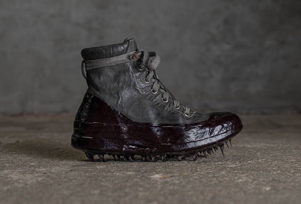 O D NOSEAM DRIP-RUBBER SNEAKERS/19