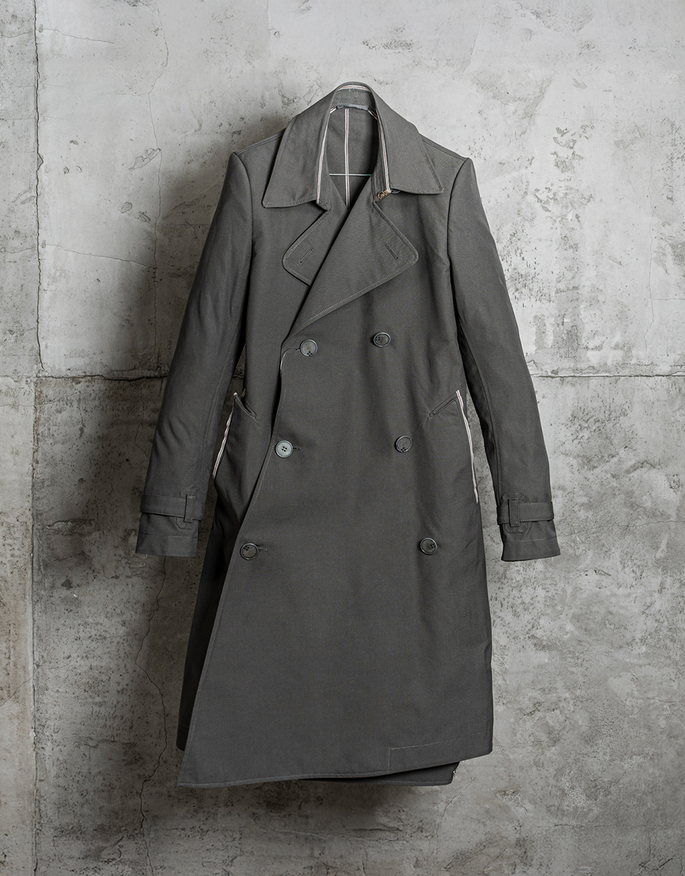 SELF-EDGE TAILORED CROSSFRONT TRENCH COAT/6