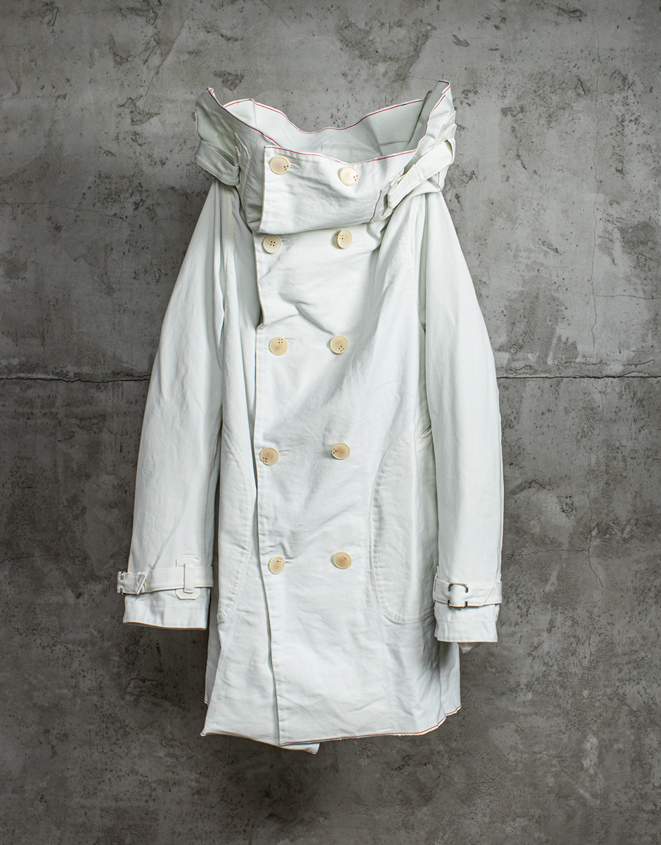 O.D. SELF-EDGE METRE DOUBLE-BREASTED COAT/2