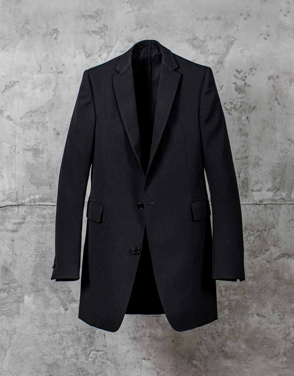 LINED-UNLINED ELONGATED 2 BUTTON JACKET/10